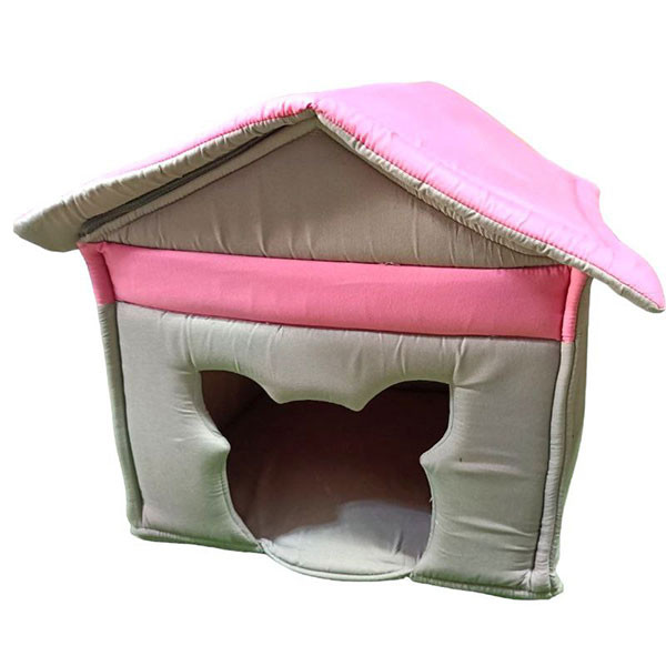 منزل القطط من القماش