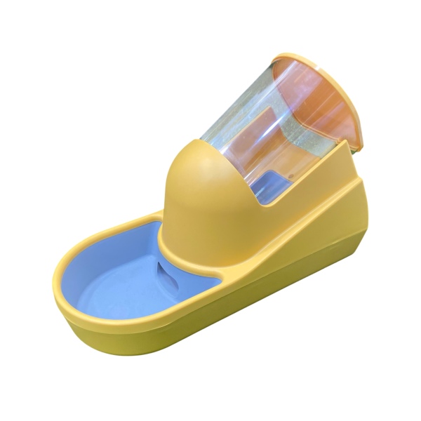 موزع 2 في 1 للماء بفلتر وطعام للقطط والكلاب الصغيرة - نظافة وانتعاش